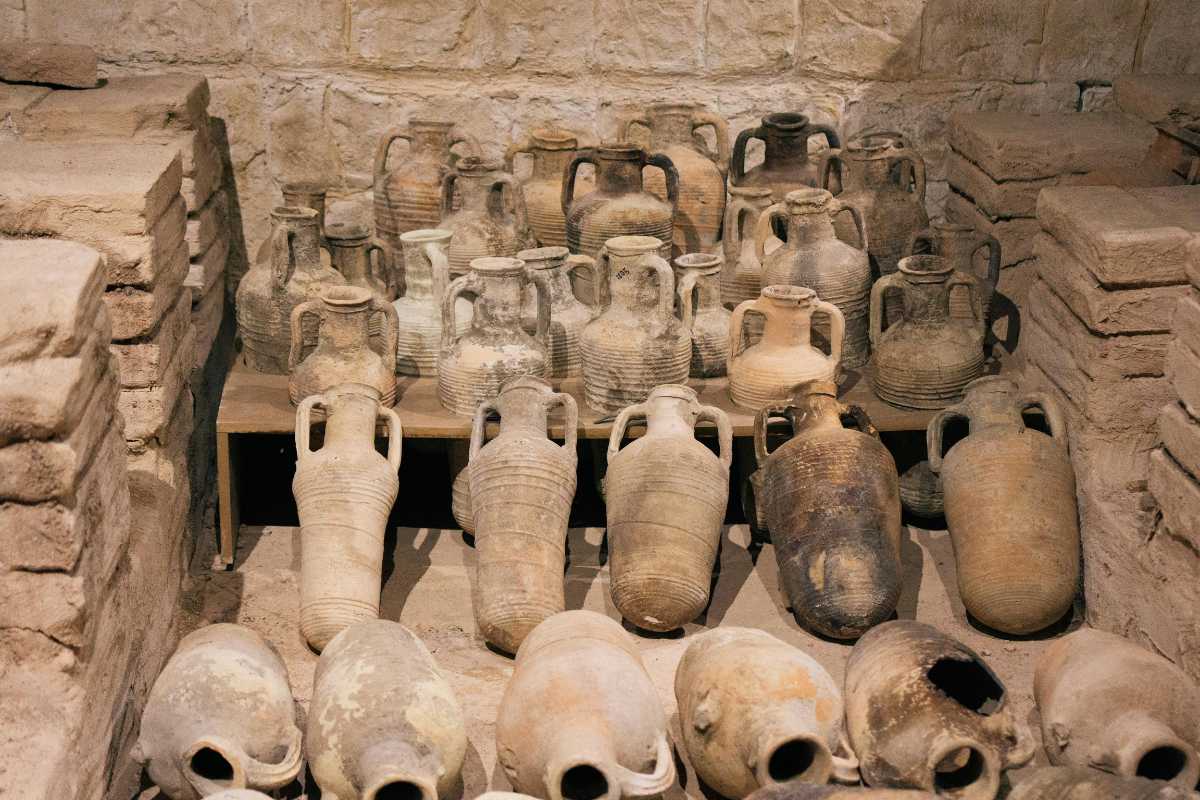 Bambini che partecipano a un laboratorio al Museo Sannitico di Campobasso