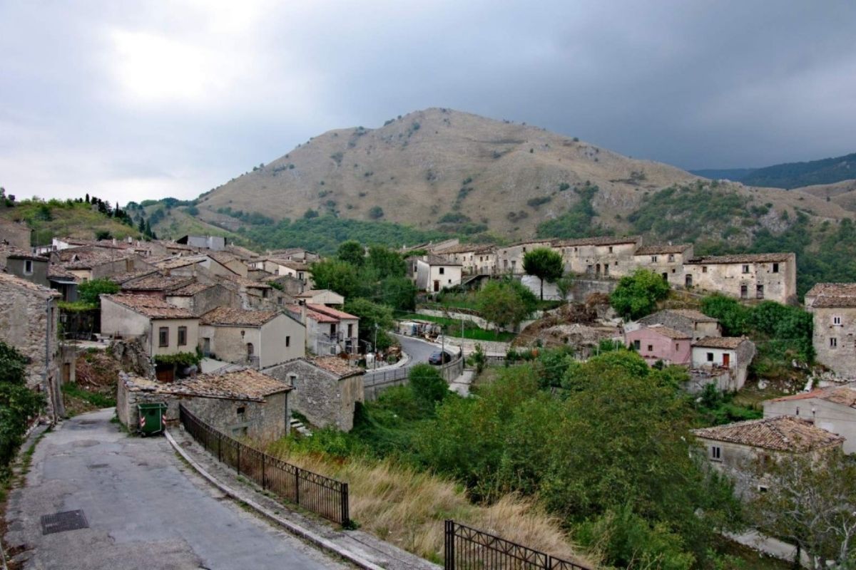 Vista panoramica di Bojano e delle sue bellezze naturali
